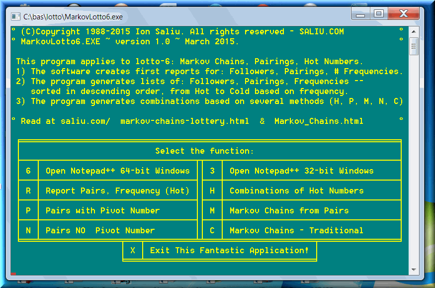 Ion Saliu's Markov chains lotto software is more effective than regular Markov based on followers.